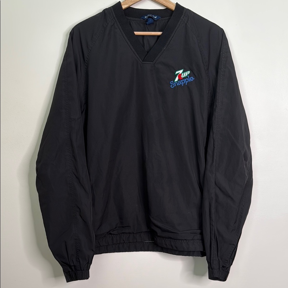 7UP Snapple Black Pullover